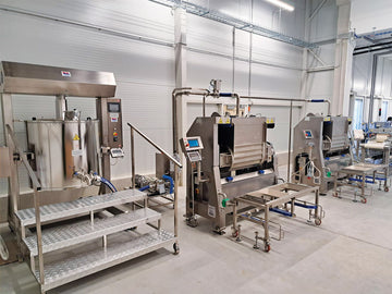 Masina de fiert creme Mech-Masz MK-500Z cuocicrema profesionala vas 500 litri otel inoxidabil AISI 304