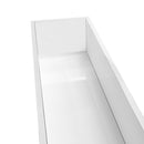Lada pentru flori H-70 cm L-135 cm G-30 cm Biel Mirror Gloss-4