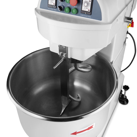 Malaxor de Aluat - 100L - 64kg Aluat - 2 Viteze - 400V Cand lucrezi cu cantitati mari