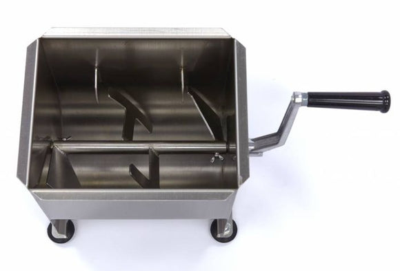 Malaxor Carne - 10L - 7,5kg Carne - Ax Simplu - Manual Cu acest mixer de carne