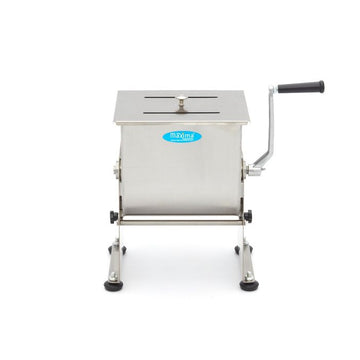 Malaxor Carne - 10L - 7,5kg Carne - Bol Basculant - Manual Cu acest mixer de carne