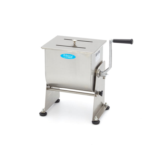 Malaxor Carne - 10L - 7,5kg Carne - Bol Basculant - Manual Cu acest mixer de carne