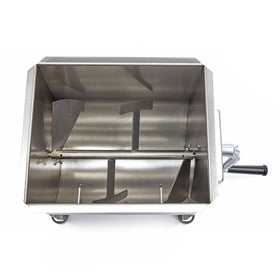 Malaxor Carne - 20L - 16kg Carne - Ax Simplu - Manual Cu acest mixer de carne