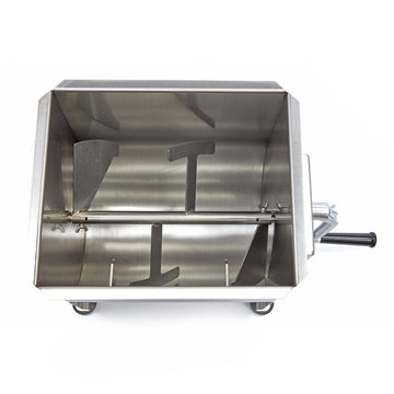 Malaxor Carne - 20L - 16kg Carne - Ax Simplu - Manual Cu acest mixer de carne