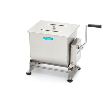 Malaxor Carne - 20L - 16kg Carne - Bol Basculant - Manual Cu acest malaxor de carne