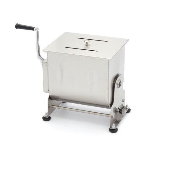Malaxor Carne - 20L - 16kg Carne - Bol Basculant - Manual Cu acest malaxor de carne