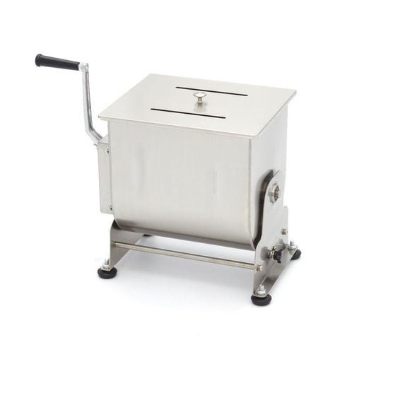 Malaxor Carne - 20L - 16kg Carne - Bol Basculant - Manual Cu acest malaxor de carne