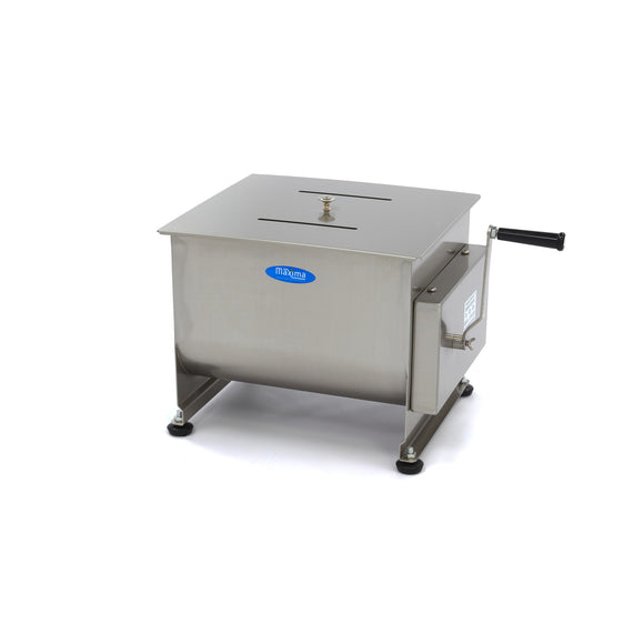 Malaxor Carne - 30L - 25kg Carne - Ax Dublu - Manual Cu acest mixer de carne
