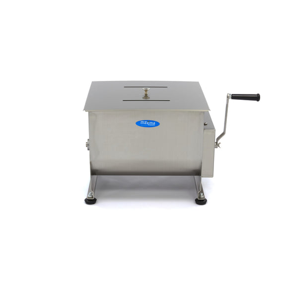 Malaxor Carne - 30L - 25kg Carne - Ax Dublu - Manual Cu acest mixer de carne