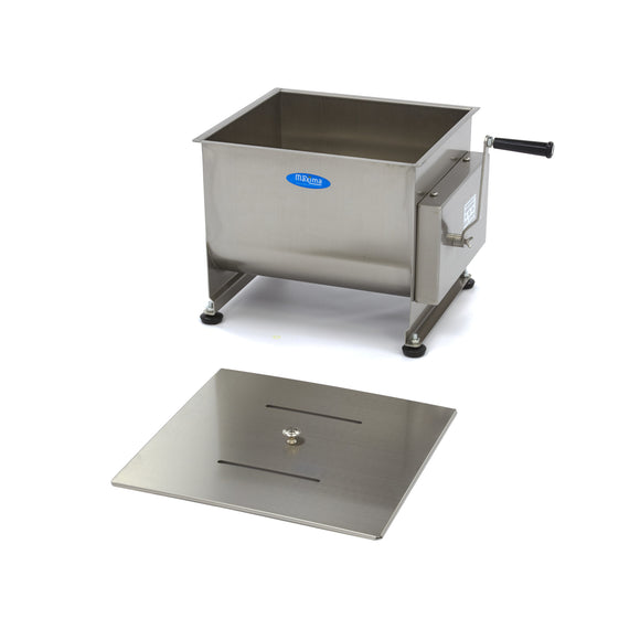 Malaxor Carne - 30L - 25kg Carne - Ax Dublu - Manual Cu acest mixer de carne