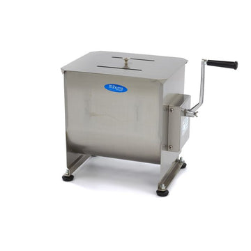Malaxor Carne - 30L - 25kg Carne - Ax Simplu - Manual Cu acest mixer de carne