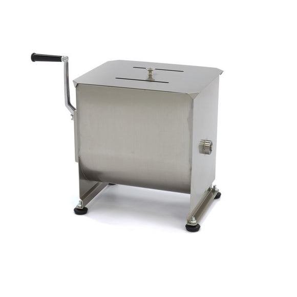 Malaxor Carne - 30L - 25kg Carne - Ax Simplu - Manual Cu acest mixer de carne