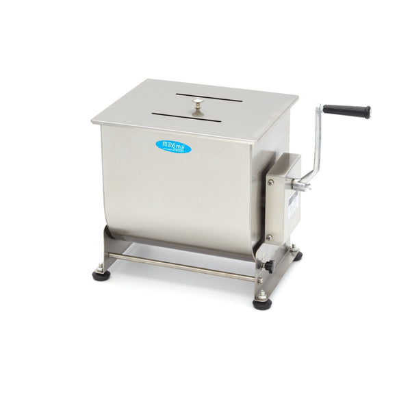 Malaxor Carne - 30L - 25kg Carne - Bol Basculant - Manual Cu acest mixer de carne