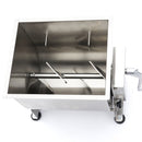 Malaxor Carne - 30L - 25kg Carne - Bol Basculant - Manual Cu acest mixer de carne