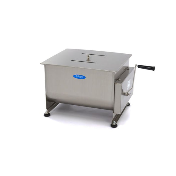 Malaxor Carne - 40L - 35kg Carne - Ax Dublu - Manual Cu acest mixer de carne