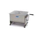 Malaxor Carne - 40L - 35kg Carne - Ax Dublu - Manual Cu acest mixer de carne