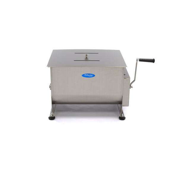 Malaxor Carne - 40L - 35kg Carne - Ax Dublu - Manual Cu acest mixer de carne