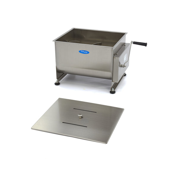Malaxor Carne - 40L - 35kg Carne - Ax Dublu - Manual Cu acest mixer de carne