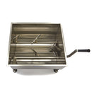 Malaxor Carne - 40L - 35kg Carne - Ax Dublu - Manual Cu acest mixer de carne