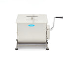 Malaxor Carne - 40L - 35kg Carne - Bol Basculant - Manual Cu acest mixer de carne