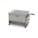 Malaxor Carne - 50L - 43kg Carne - Ax Dublu - Manual Cu acest mixer de carne