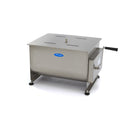 Malaxor Carne - 50L - 43kg Carne - Ax Dublu - Manual Cu acest mixer de carne