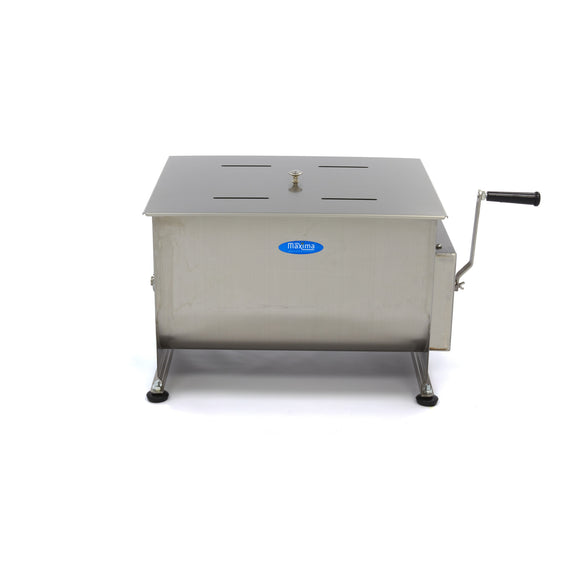 Malaxor Carne - 50L - 43kg Carne - Ax Dublu - Manual Cu acest mixer de carne