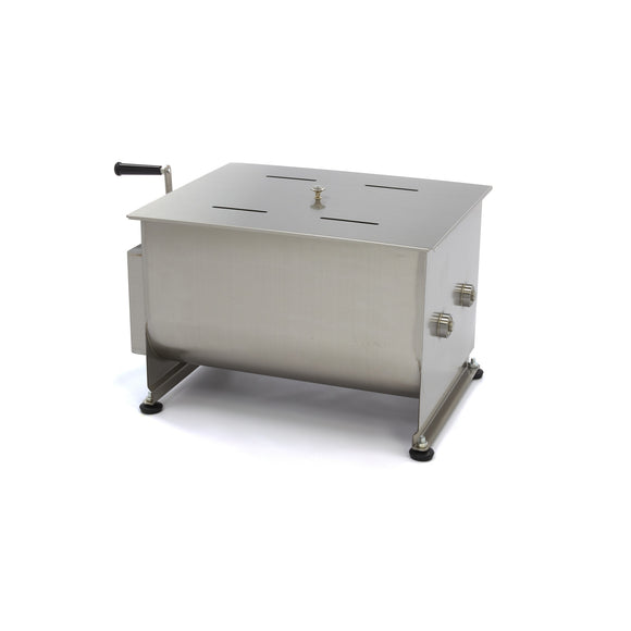 Malaxor Carne - 50L - 43kg Carne - Ax Dublu - Manual Cu acest mixer de carne
