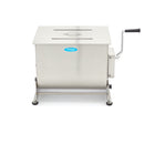 Malaxor Carne - 50L - 43kg Carne - Bol Basculant - Manual Cu acest mixer de carne
