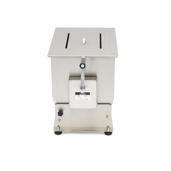 Malaxor Carne - 50L - 43kg Carne - Bol Basculant - Manual Cu acest mixer de carne