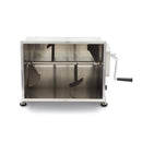 Malaxor Carne - 50L - 43kg Carne - Bol Basculant - Manual Cu acest mixer de carne