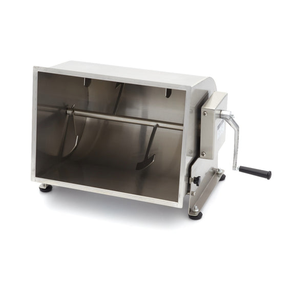 Malaxor Carne - 50L - 43kg Carne - Bol Basculant - Manual Cu acest mixer de carne