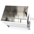 Malaxor Carne - 50L - 43kg Carne - Bol Basculant - Manual Cu acest mixer de carne