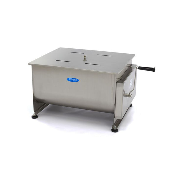 Malaxor Carne - 60L - 55kg Carne - Ax Dublu - Manual Cu acest mixer de carne