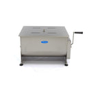 Malaxor Carne - 60L - 55kg Carne - Ax Dublu - Manual Cu acest mixer de carne