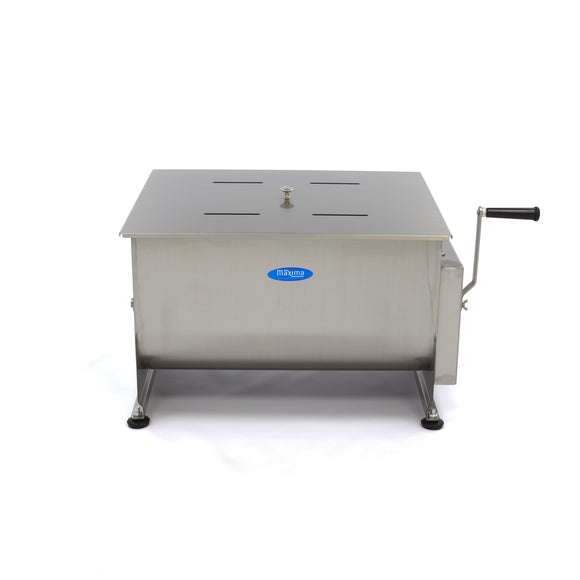 Malaxor Carne - 60L - 55kg Carne - Ax Dublu - Manual Cu acest mixer de carne