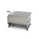 Malaxor Carne - 60L - 55kg Carne - Ax Dublu - Manual Cu acest mixer de carne