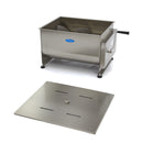 Malaxor Carne - 60L - 55kg Carne - Ax Dublu - Manual Cu acest mixer de carne