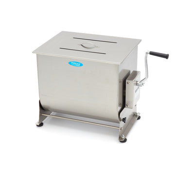 Malaxor Carne - 60L - 55kg Carne - Bol Basculant - Manual Cu acest malaxor de carne