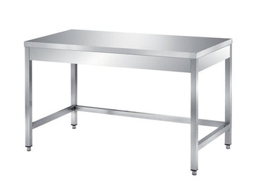 Masa inox, 2000 x 700 x H850 mm. cu 3 bare