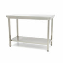 Masa inox 200 x 70 x 85 cm - cu polita Masa inox 200 x 70