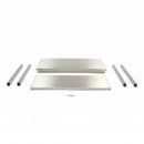 Masa inox 200 x 70 x 85 cm - cu polita Masa inox 200 x 70