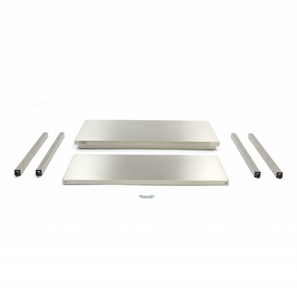 Masa inox 200 x 70 x 85 cm - cu polita Masa inox 200 x 70