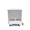 Masa refrigerata inox 2 10C, 2 usi, cu roti Frigiderul de banc ofera ce