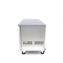 Masa refrigerata inox 2 10C, 3 usi, cu roti