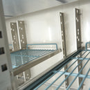 Masa refrigerata inox 2 10C, 3 usi sticla, cu roti Frigiderul tip masa de lucru