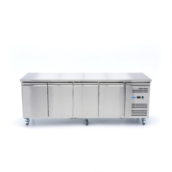 Masa refrigerata inox 2 10C, 4 usi, cu roti Daca esti in cautarea unui