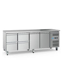 Masa refrigerata inox 2 10C, 4 usi, cu roti Daca esti in cautarea unui