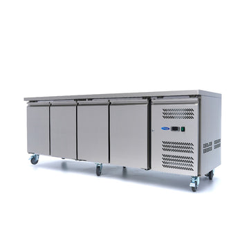 Masa refrigerata inox 2 10C, 4 usi, cu roti Daca esti in cautarea unui
