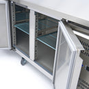 Masa refrigerata inox 2 10C, 4 usi, cu roti Daca esti in cautarea unui